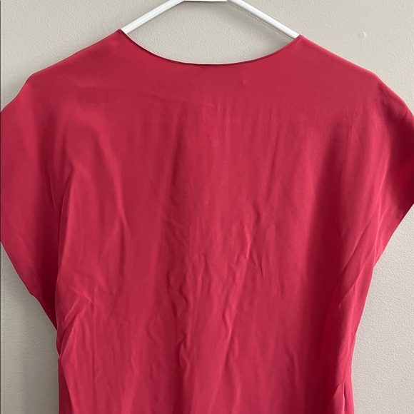 Shipley and Halmos Barneys New York red silk dress size 10 new - Picture 12 of 16